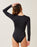 Carve Designs All Day L/S One Piece-Black