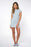 O'Neill Zachely Stripe Dress-Sky Blue